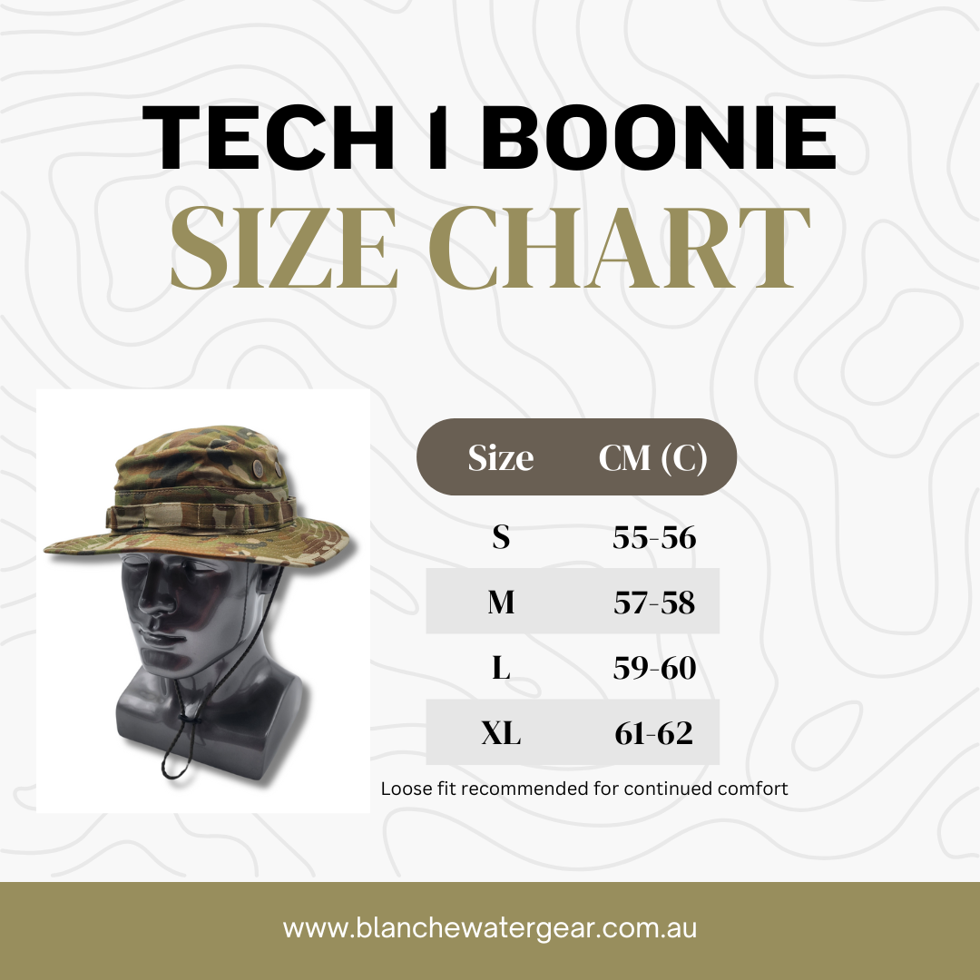 Tech 1 Boonie Hat - Black