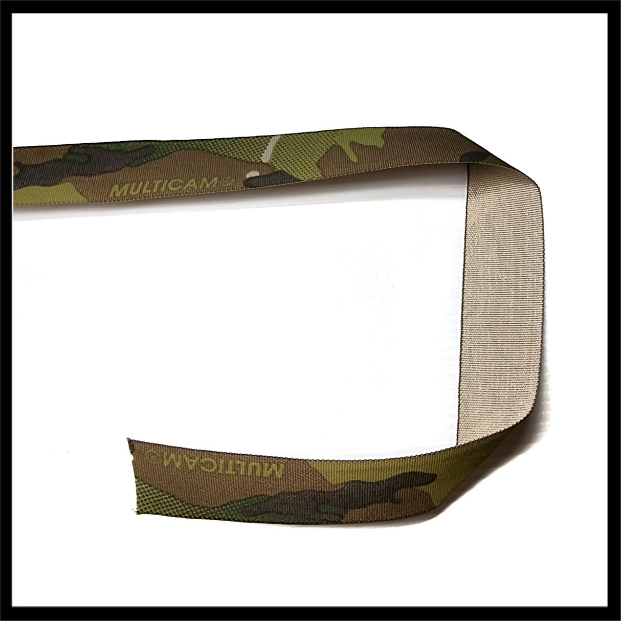 MIL-T-5038 Nylon Grosgrain Binding 25mm Multicam