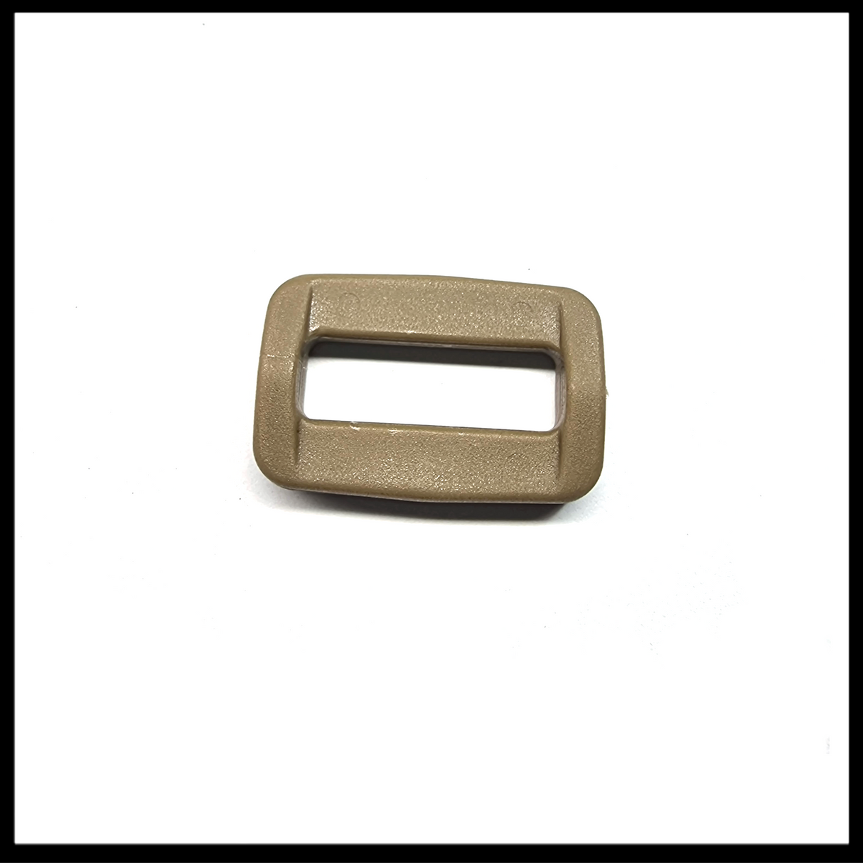 Duraflex Square Ring 20mm Tan-499 5pcs