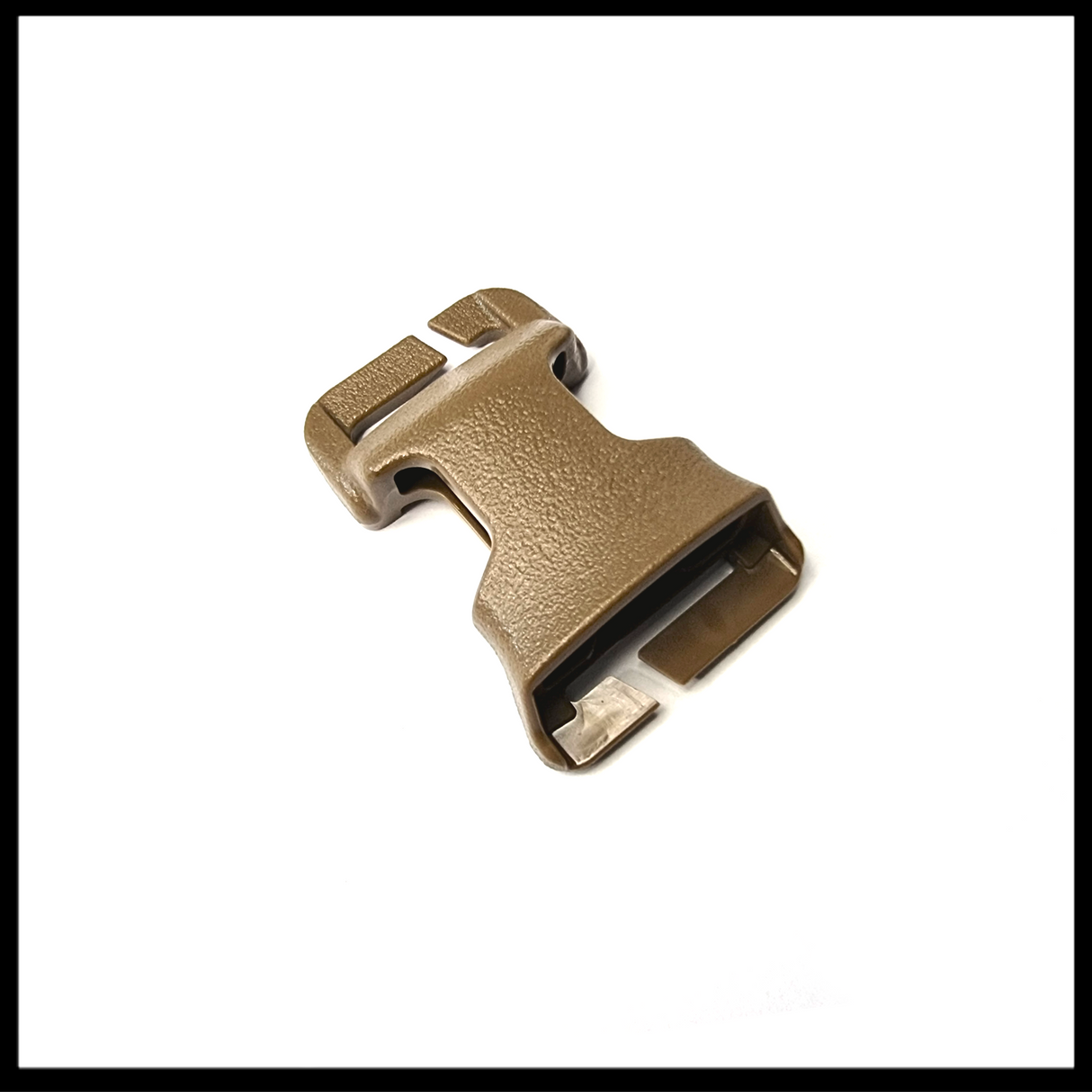 ITW GT QASM Side Release Buckle 25mm Coyote Brown Female