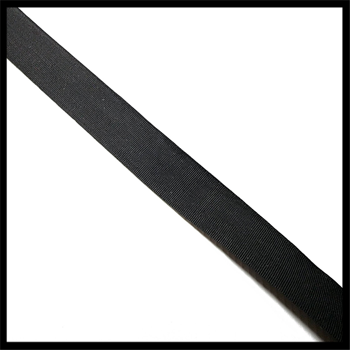 MIL-T-5038 Nylon Grosgrain Binding 25mm Black – Blanchewater Gear