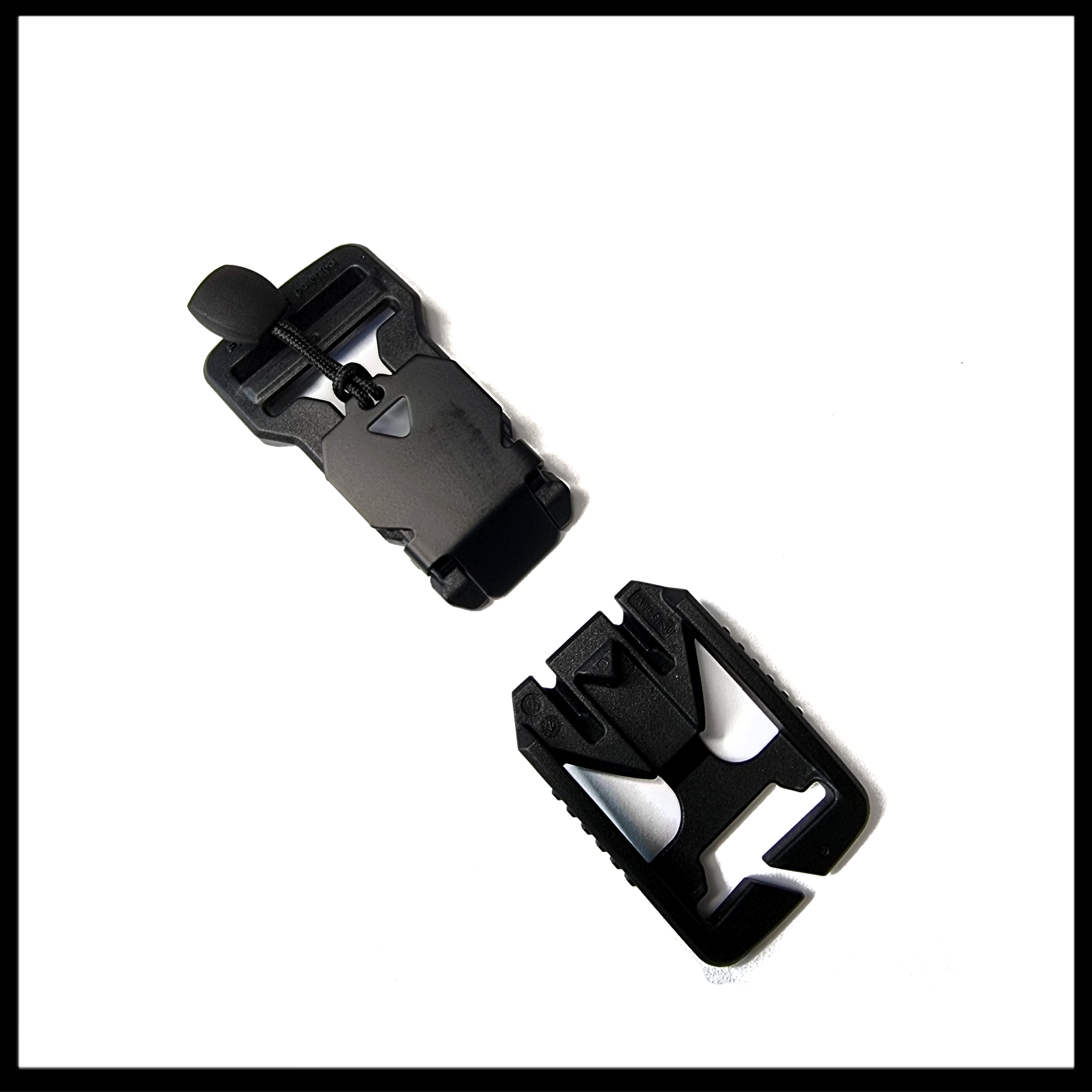 Fidlock V-Buckle 25mm Split Bar Black – Blanchewater Gear